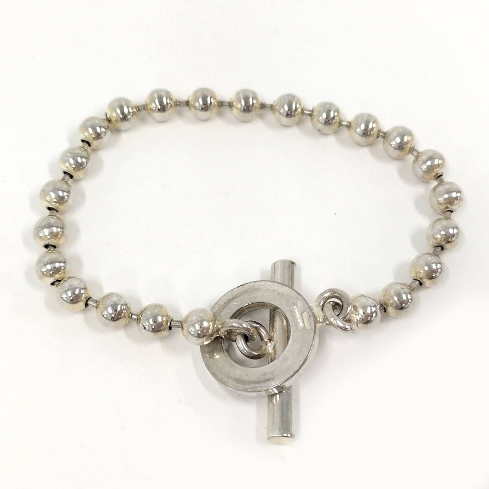 Gucci Ball Chain Bracelet Logo Silver — view 2