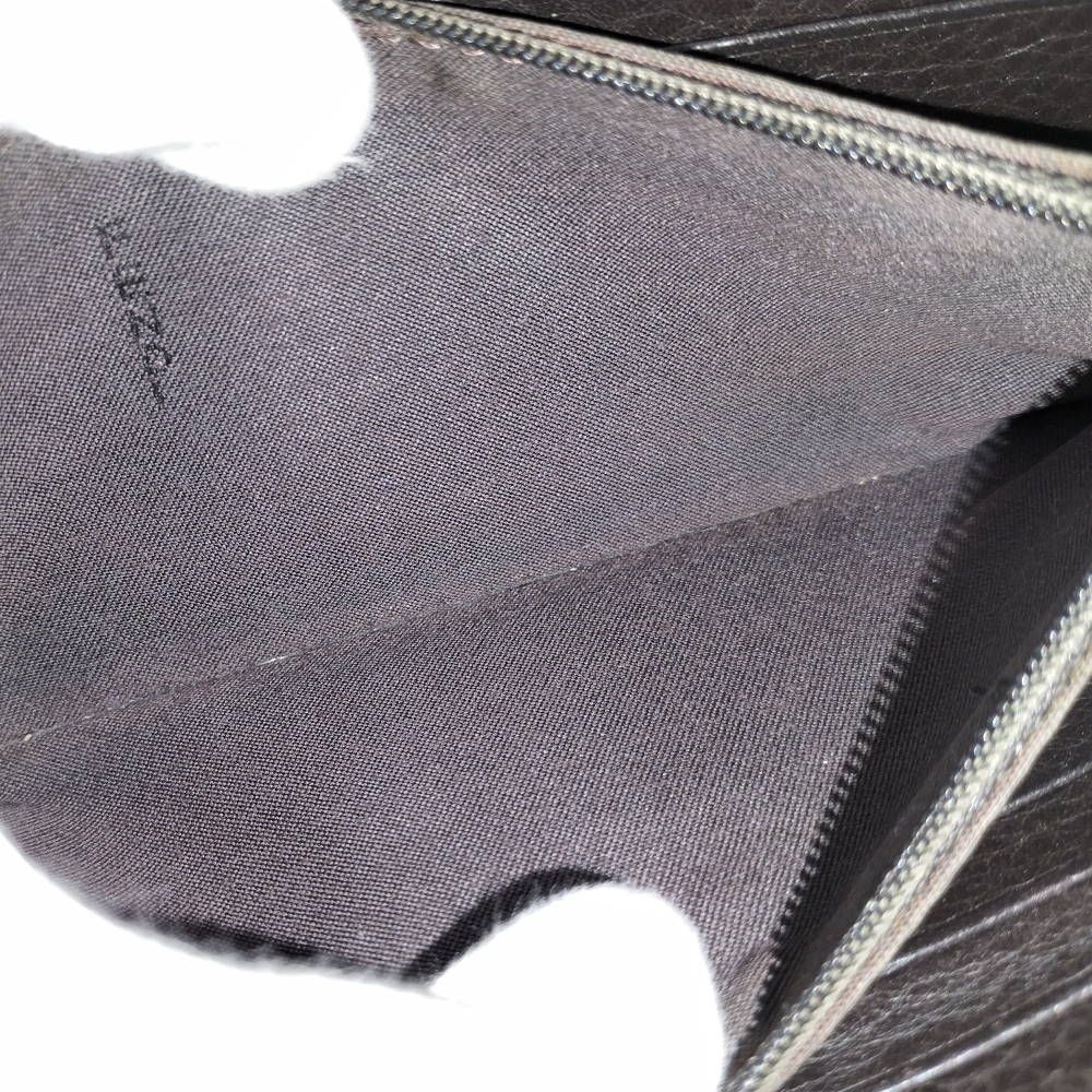 Fendi Zip Around Wallet Canvas Brown — view 8