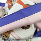 Hermes Scarf Carre 90 Hello Dolly Multicolor Pink — view 8