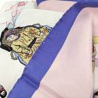 Hermes Scarf Carre 90 Hello Dolly Multicolor Pink — view 7