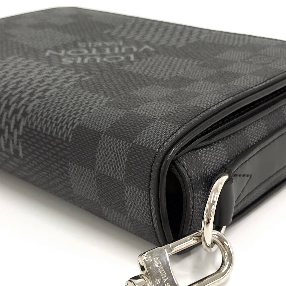 Louis Vuitton Studio Messenger Bag Damier Graphite — view 3