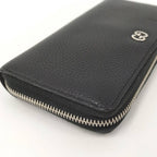 Gucci Wallet Zip Around Black Leather — view 4