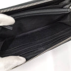 Gucci Wallet Zip Around Black Leather — view 8