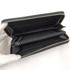 Gucci Wallet Zip Around Black Leather — view 2
