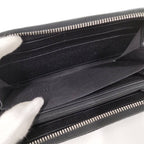 Gucci Wallet Zip Around Black Leather — view 7