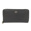 Gucci Wallet Zip Around Black Leather
