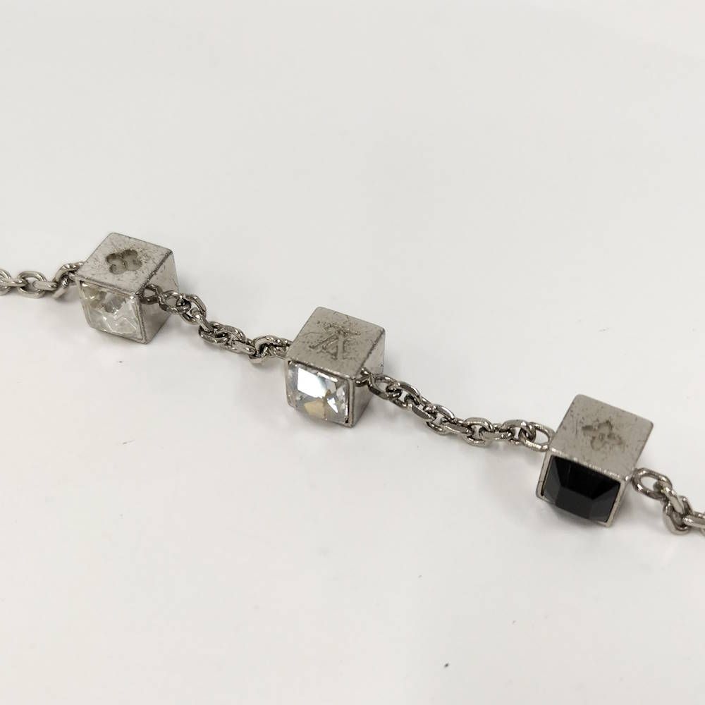 Louis Vuitton Collier Gamble Necklace Plated Silver — view 4