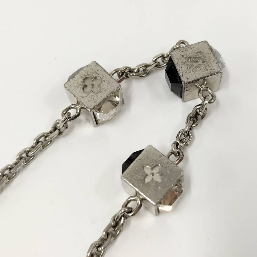 Louis Vuitton Collier Gamble Necklace Plated Silver — view 6