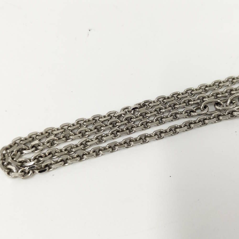 Louis Vuitton Collier Gamble Necklace Plated Silver — view 7