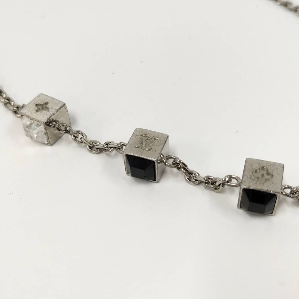 Louis Vuitton Collier Gamble Necklace Plated Silver — view 5