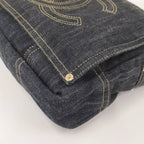 Chanel Spark Ring Denim CC Logo Messenger — view 5