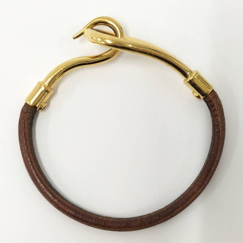 Hermes Jumbo Bracelet Gold — view 8