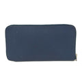 Hermes Azap Long Silk in Wallet Leather Navy