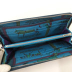 Hermes Azap Long Silk in Wallet Leather Navy — view 2