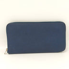 Hermes Azap Long Silk in Wallet Leather Navy — view 3
