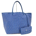 Goyard Saint Louis GM Blue Tote
