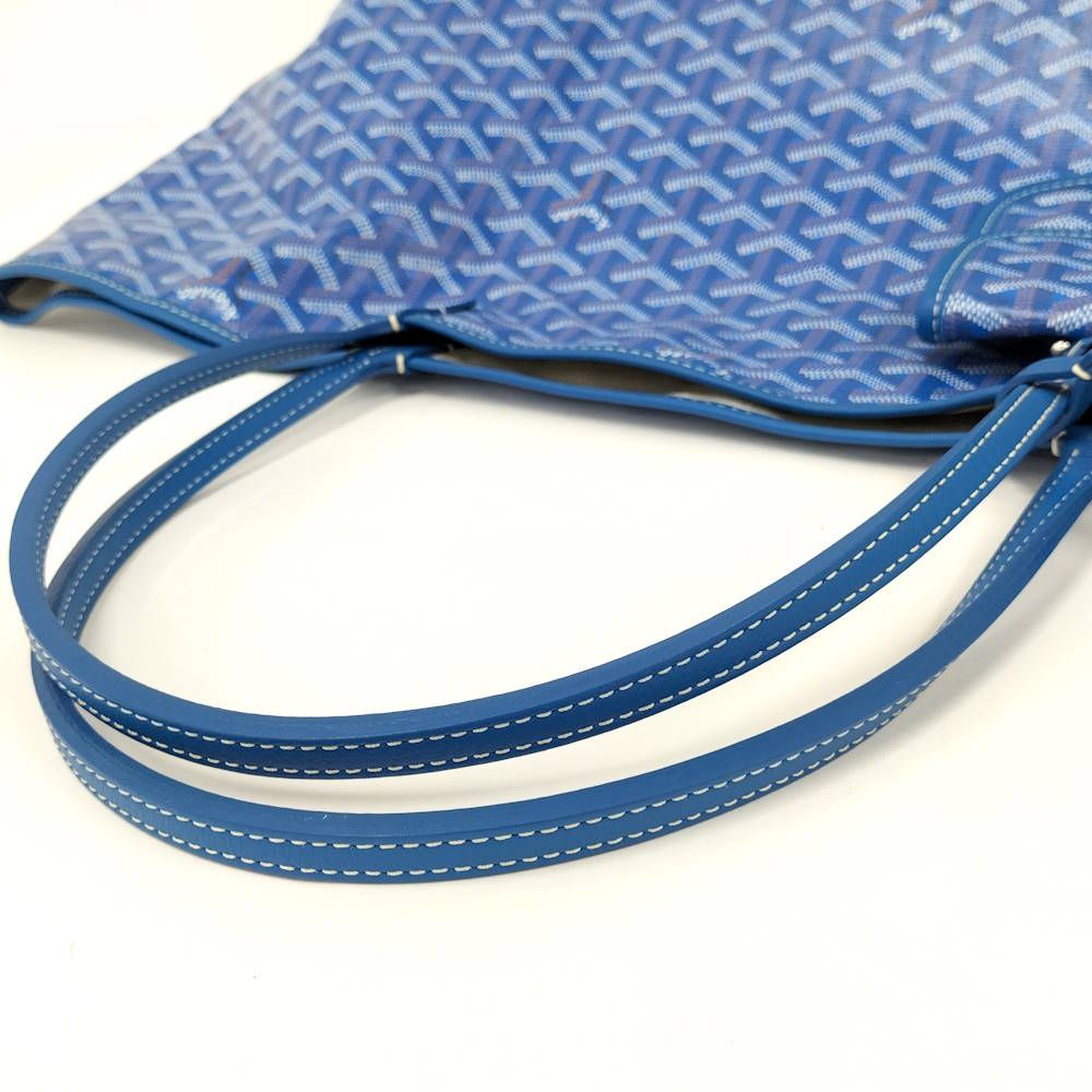 Goyard Saint Louis GM Blue Tote — view 5