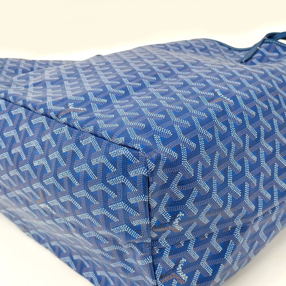 Goyard Saint Louis GM Blue Tote — view 4
