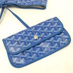 Goyard Saint Louis GM Blue Tote — view 7