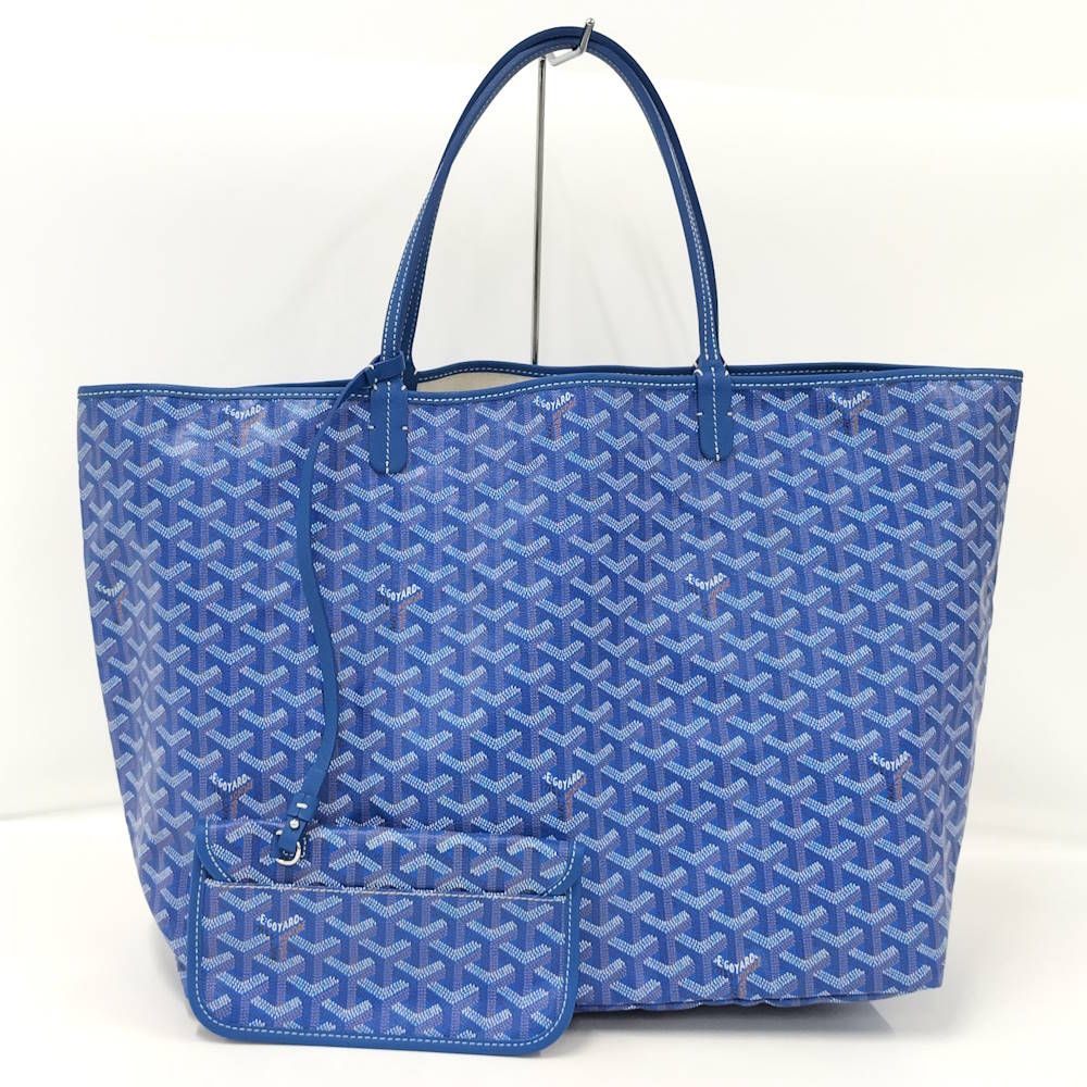 Goyard Saint Louis GM Blue Tote — view 2