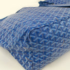 Goyard Saint Louis GM Blue Tote — view 3