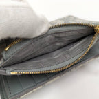 Dior Dahlia Wallet 30 Montaigne Canvas Gray — view 8