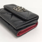 Chanel Small Flap Wallet 19 Lambskin — view 5