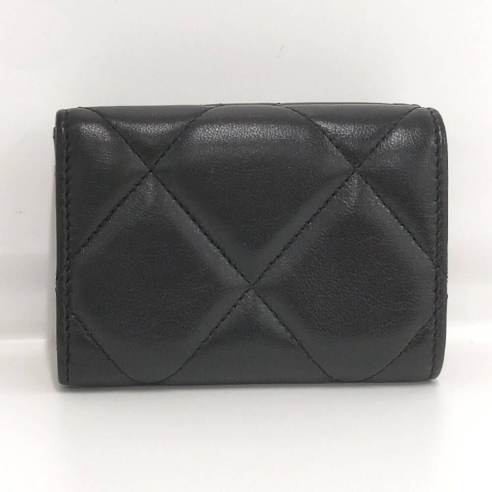 Chanel Small Flap Wallet 19 Lambskin — view 3