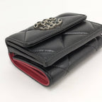 Chanel Small Flap Wallet 19 Lambskin — view 4