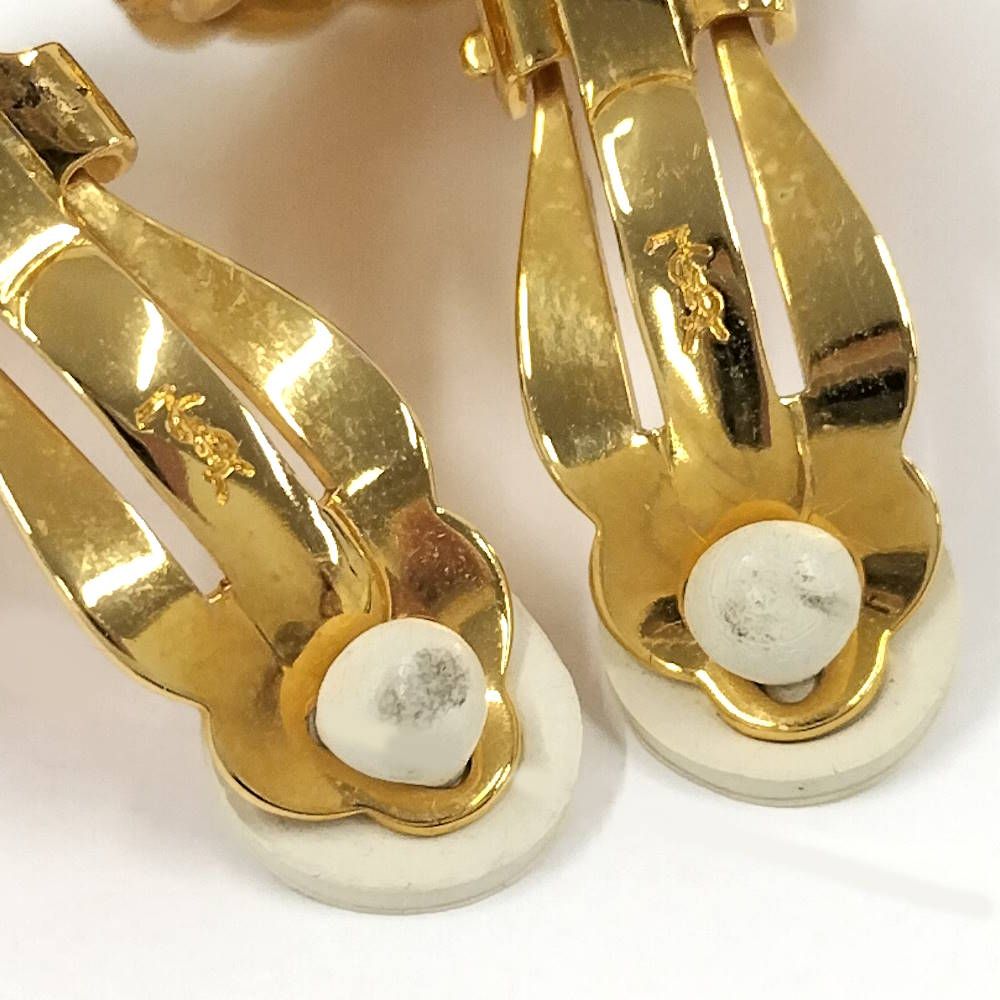 Saint Laurent Earrings Costume Pearl — view 9