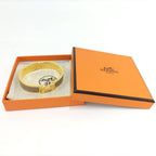Hermes Clic Clac Bracelet Plated Gold Gray — view 9