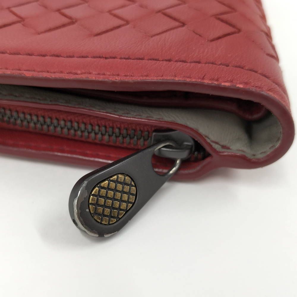Bottega Veneta Bifold Wallet Intrecciato Leather — view 5