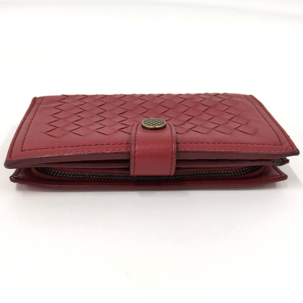 Bottega Veneta Bifold Wallet Intrecciato Leather — view 6