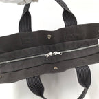 Hermes Tote Her Line MM Gray Canvas — view 7