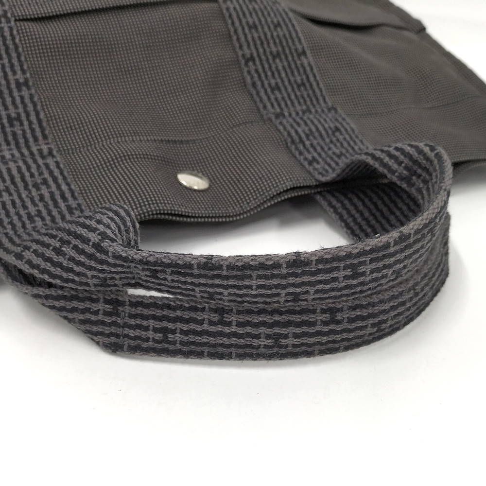 Hermes Tote Her Line MM Gray Canvas — view 4