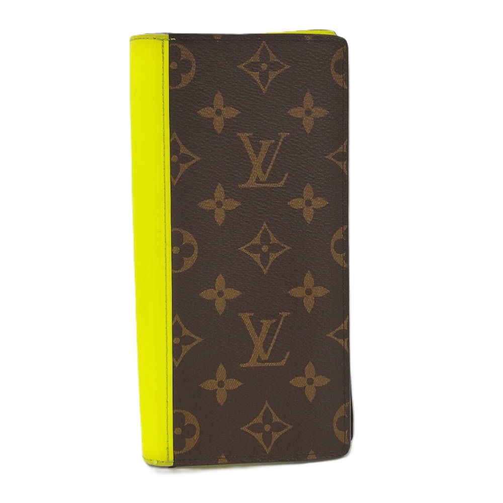 Louis Vuitton Portefeuille Brazza Wallet Monogram Macassar