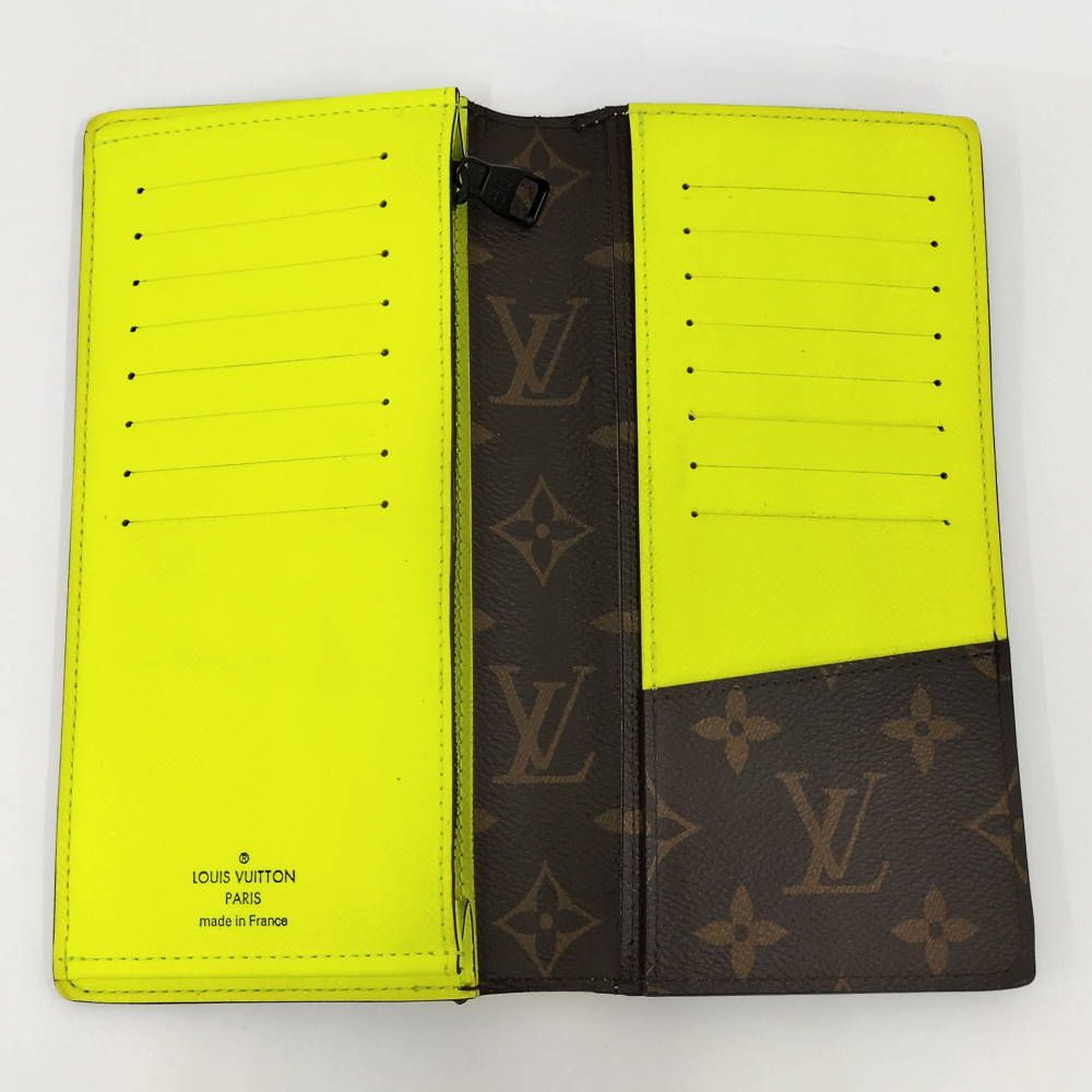 Louis Vuitton Portefeuille Brazza Wallet Monogram Macassar — view 2