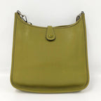 Hermes Evelyne Anise Green Silver Taurillon Clemence Shoulder — view 2