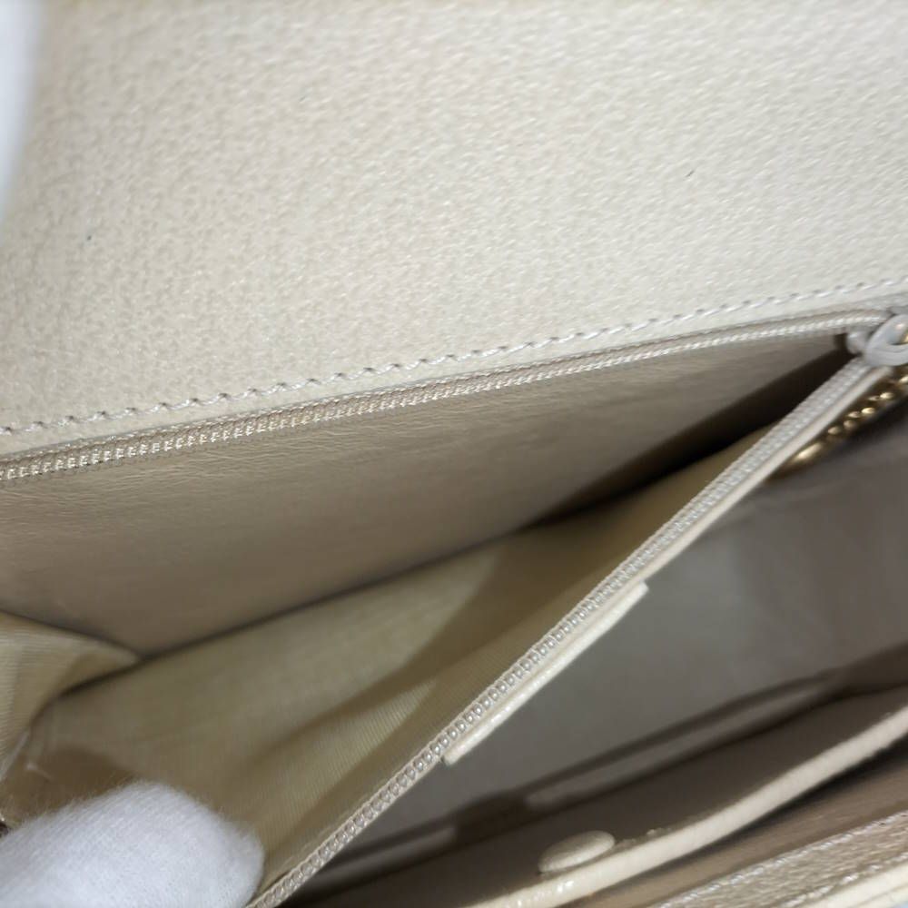 Gucci 2-Way Shoulder Bag Bamboo Leather Beige — view 9