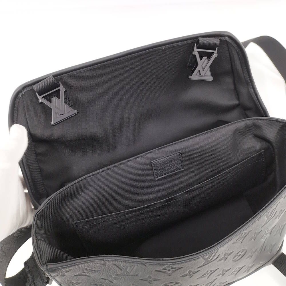 Louis Vuitton Messenger Voyage PM Bag Monogram Shadow — view 7