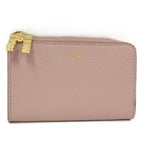 Celine L-shaped Zipper Coin Purse Leather Pink