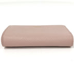Celine L-shaped Zipper Coin Purse Leather Pink — view 7