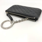 Gucci Coin Case Guccissima Leather Black — view 4