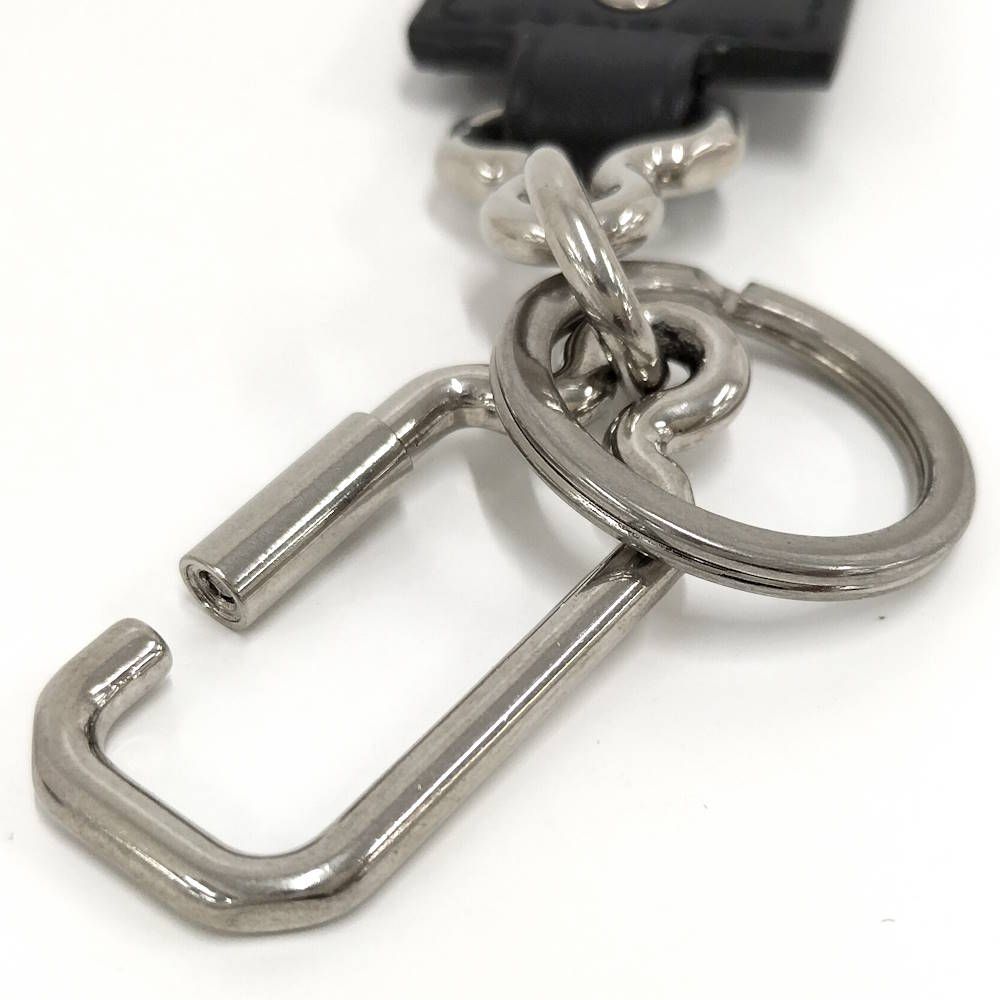 Saint Laurent Key Holder Leather Black — view 9