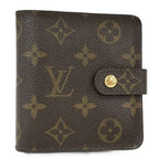 Louis Vuitton Bifold Wallet Compact Zip Monogram