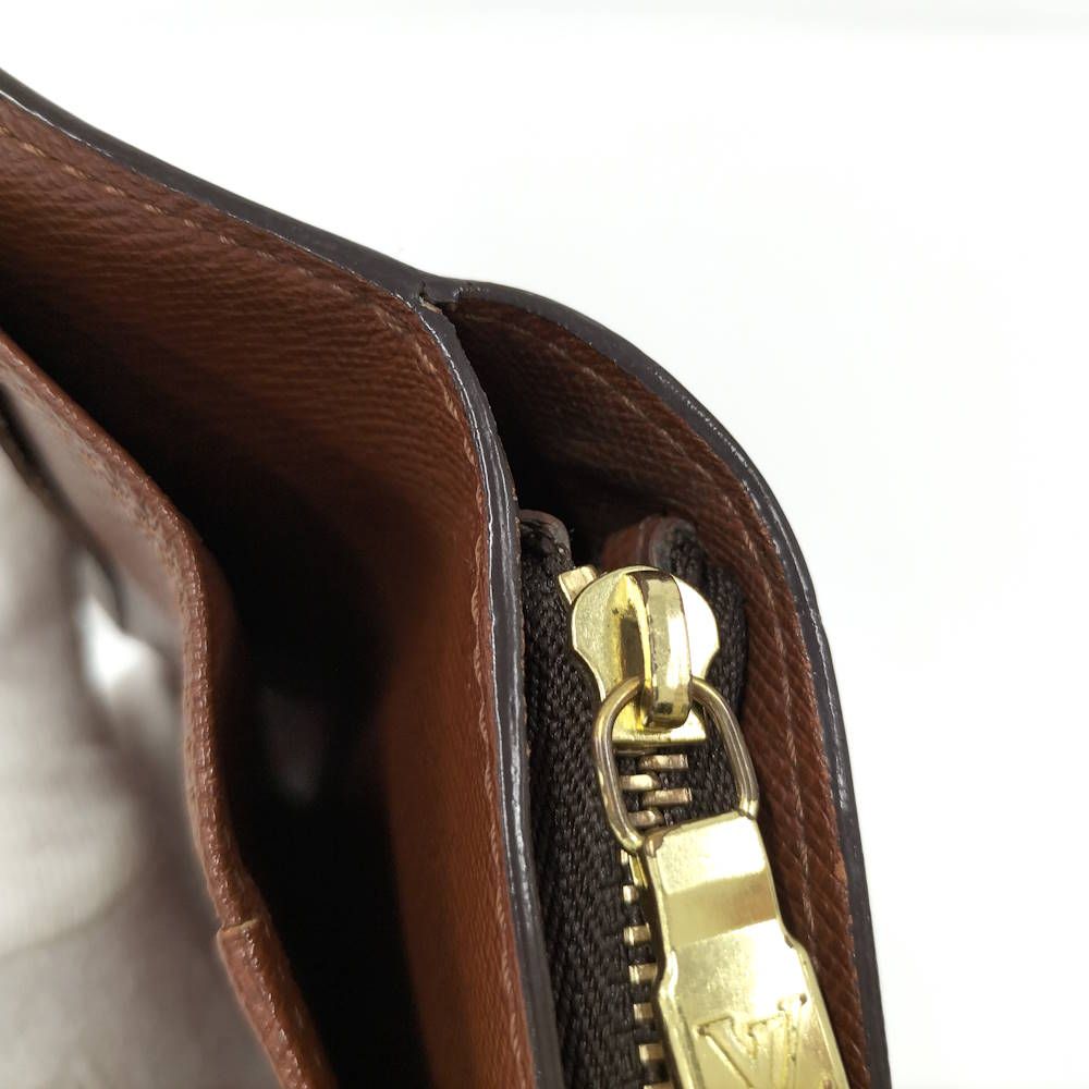 Louis Vuitton Bifold Wallet Compact Zip Monogram — view 6