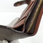 Louis Vuitton Bifold Wallet Compact Zip Monogram — view 5