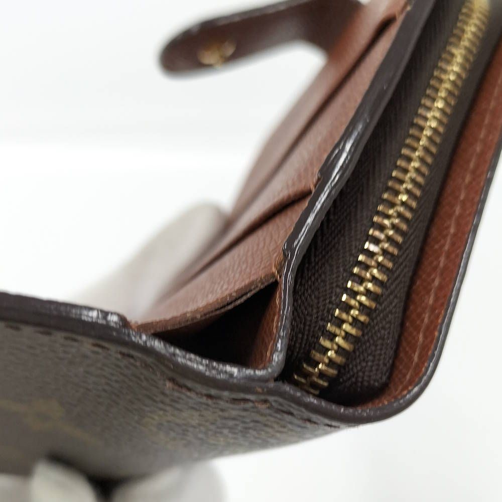 Louis Vuitton Bifold Wallet Compact Zip Monogram — view 5