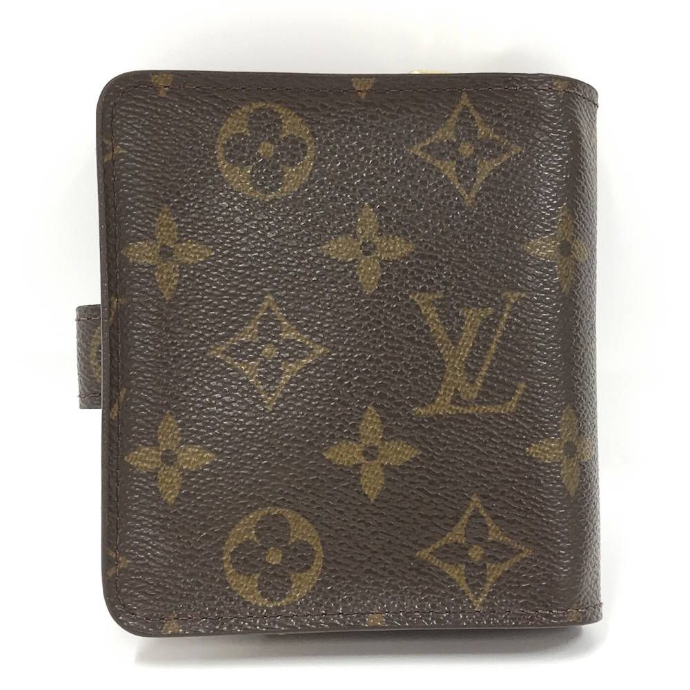 Louis Vuitton Bifold Wallet Compact Zip Monogram — view 3