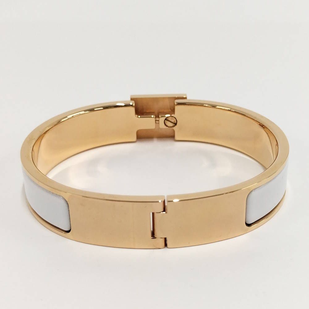 Hermes Click Cadena PM Gold White — view 3